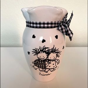 Vintage Marci By Brum Bros Children Of The Inner Light Sisters Vase.